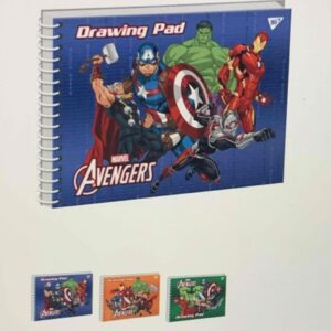 Альбом для малювання А4/20 арк. YES "Marvel" на спіралі, 100г/м2