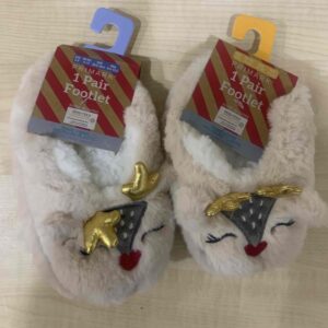 Тапочки-балетки дитячі "Оленя" Primark не ковзкі беж