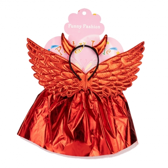 Костюм на Хелловін дитячий "Чортенятко" червоний