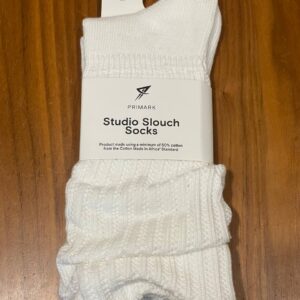 Шкарпетки жіночі "Studio Slouch Socks" Primark білі