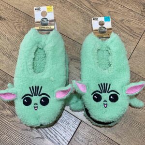 Тапочки-балетки 3D жіночі "Йода/ Star Wars" Primark тедді анти-ковзання