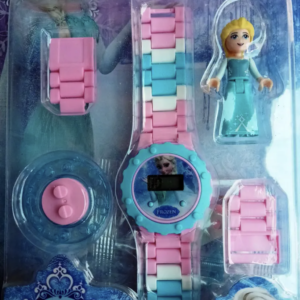 Годинник дитячий "Frozen" в стилі Lego