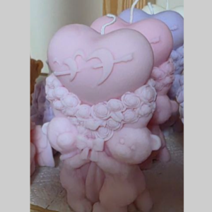 Свічка ароматична Solodka "2 Ведмедики з серцем"