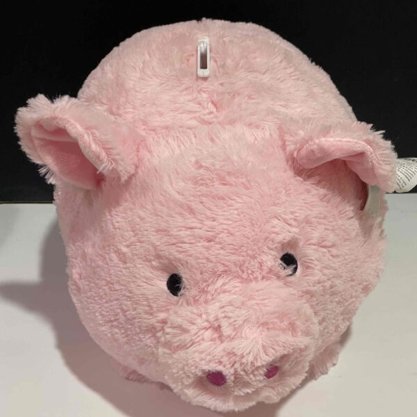 Скарбничка плюшева "Свинка" XL Tiger рожева