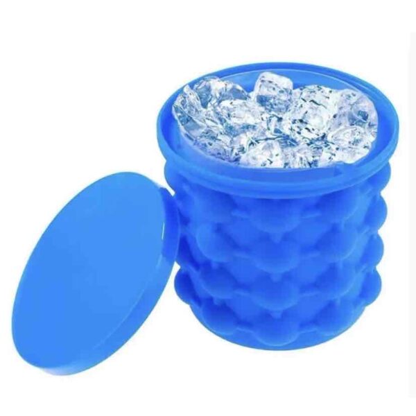 Силіконова форма для льоду "Відро" портативна