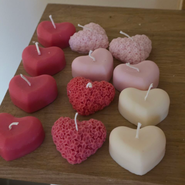 Свічка ароматична Solodka "Сердечко" S