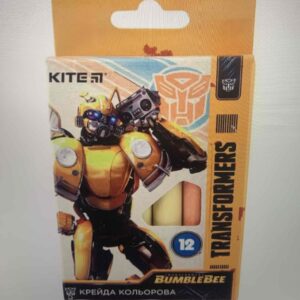 Крейда кольорова кругла Kite "Transformer" 12 кольорів