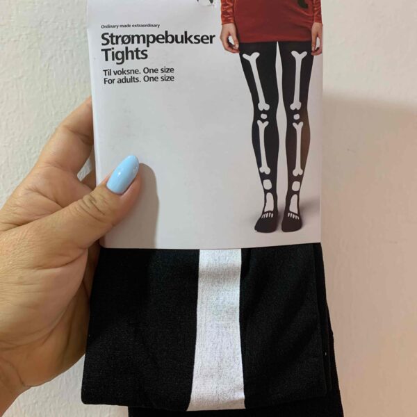 Колготи "Ноги скелета» Tiger