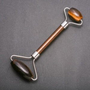 c2a5cd49-698b-4794-8754-4d5815d25e97.jpg Масажер-ролик двосторонній Тигрове Око (натуральний)