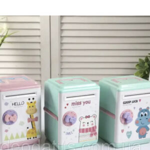 Скарбничка-сейф «Звірята» з кодовим замком