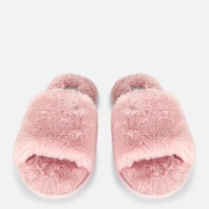 Тапочки-бандо жіночі Primark плюшеві (устілка меморі) рожеві