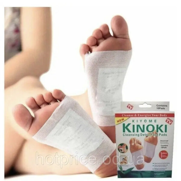 Детокс пластир на стопу Kiyome Kinoki