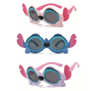 c71eaad9-459a-4b64-bf67-bc34531ac2d9.jpg Окуляри дитячі сонцезахисні "Stitch/ Стітч" мікс кольорів (6338)