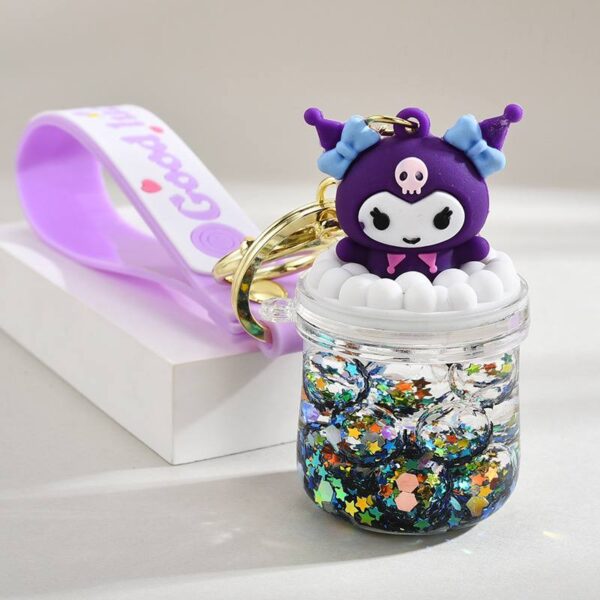 Брелок з рідиною "Hello Kitty & friends"