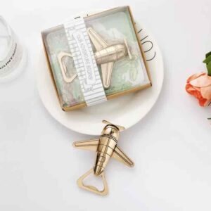 Відкривачка для пляшок "Літачок" золотиста