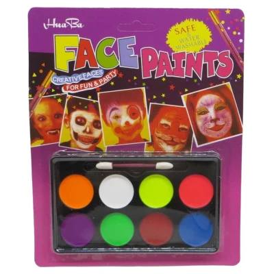 Фарби для обличчя "Аквагрим" 8 кольорів