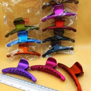 cb611cb7-b8a6-4725-aa1b-efb31f5a6472.jpg Заколка/краб для волосся пластикова однотонна 11 см