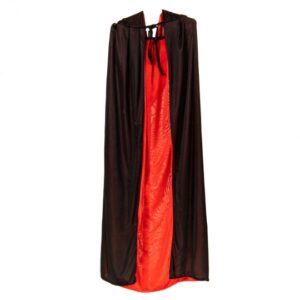 cd21d8e8-fea6-4441-9cc7-d953391c5760.jpg Костюм/ Плащ на Хелловін з капюшоном чорний/ червоний всередині