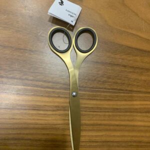 Ножиці канцелярські металеві золотисті Tiger 15 см