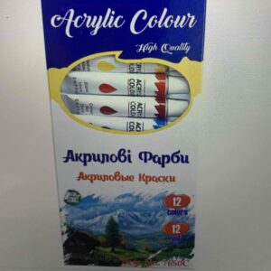 cf4fade0-b01a-4975-89ee-bbf06989e020.jpg Фарби Акрилові "CLASS" 12 кольорів 12 мл