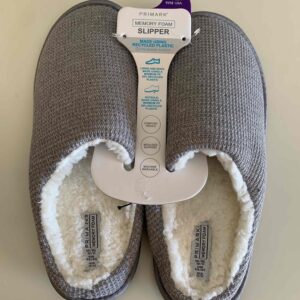 Тапочки чоловічі Primark (устілка меморі) сірі
