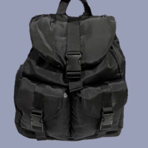 Рюкзак Primark нейлоновий з кишенями чорний