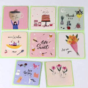 d19116d2-7432-454e-924e-74b5de018e6e.jpg Листівка-міні дизайнерська з конвертом (9,2*9,2 см) мікс