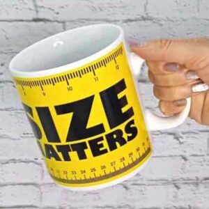 Чашка керамічна "SIZE MATTERS" Гігант 1000 мл