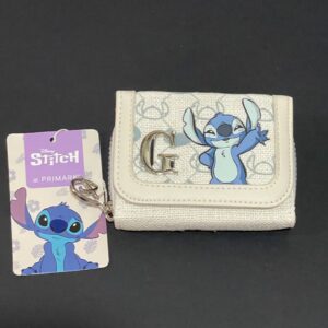 Гаманець "Stitch" Primark білий з тканинними вставками