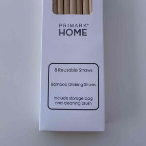 Набір трубочкок бамбукових (багаторазові) Primark 8 шт