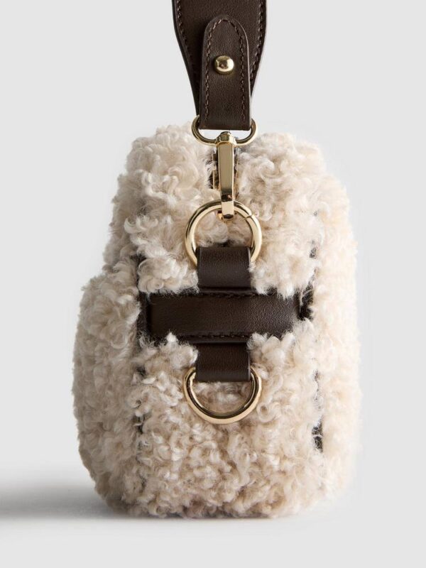 Сумочка-Міні «Тедді» Primark овальна з ремінцем на замку