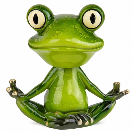 Статуетка "Жаба на релаксі" 13 см