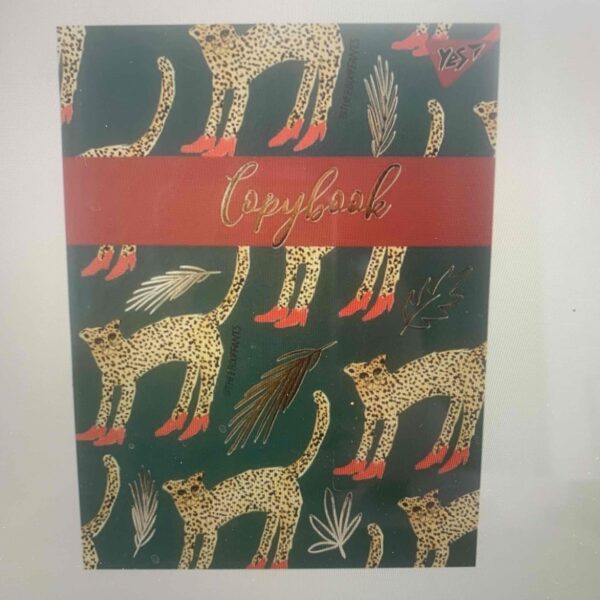 Блокнот А5 YES "CopyBook/Wild Cat" 64 аркуша/клітинка