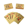 Карти гральні "Долар" платикові золоті 54 шт
