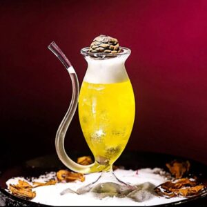 d7992827-734f-4679-88d0-2ba1ee06db7e.jpg Келих для вина/коктейля з трубочкою "Фужер вампіра" кругла ніжка 190 мл