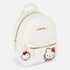Рюкзак з еко-шкіри "Hello Kitty" Primark з брелком білий