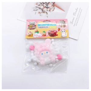 Іграшка-антистрес сквіш "Melody" рожева