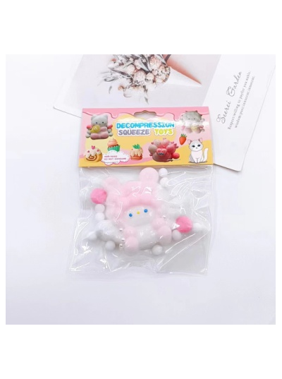 Іграшка-антистрес сквіш "Melody" рожева