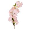Штучна гілка "Сакура" кремово-рожева 105 см