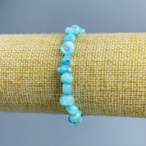 dfdb30b6-b523-4567-b32c-5111935ea17b.jpg Браслет натур. Перламутр блакитний галтівка 8 мм стрейч