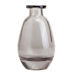 e15049c8-bedd-45a4-b2c4-ac76ad268b6e.jpg Ваза скляна "Гіпсофіла" сіра 12 см