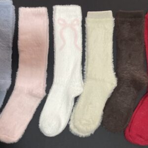 Шкарпетки домашні пухнасті Slouch Cosy Primark високі однотонні мікс кольорів