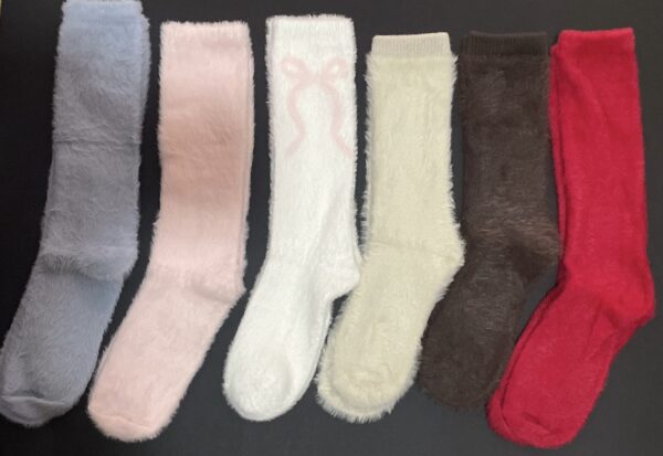 Шкарпетки домашні пухнасті Slouch Cosy Primark високі однотонні мікс кольорів