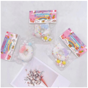 Іграшка-антистрес сквіш "Пончик/ Hello Kitty"