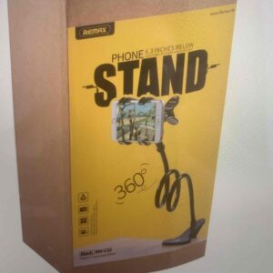 REMAX (RM-C22) Тримач/Холдер телефона 360 універсальний на прищепці білий