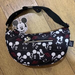 Сумочка-напівмісяць Primark "Disney/Mickey Mouse" нейлонова чорна