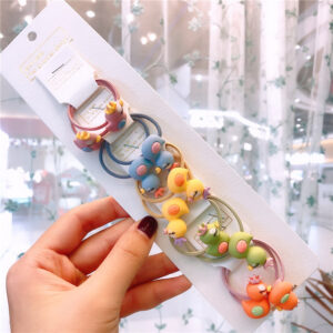 e558a3e4-659b-494c-b697-872e854b7174.jpg Гумки для волосся дитячі, набір 10 шт, каченята