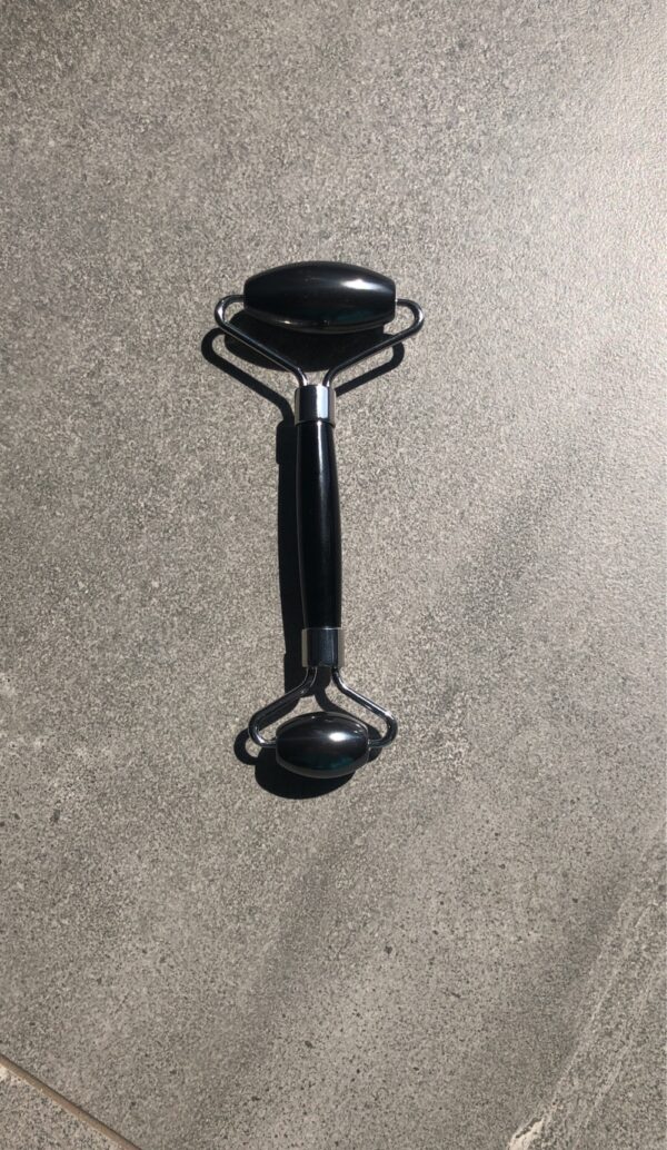 Масажер-ролик двосторонній Гематит магнітний (натуральний)