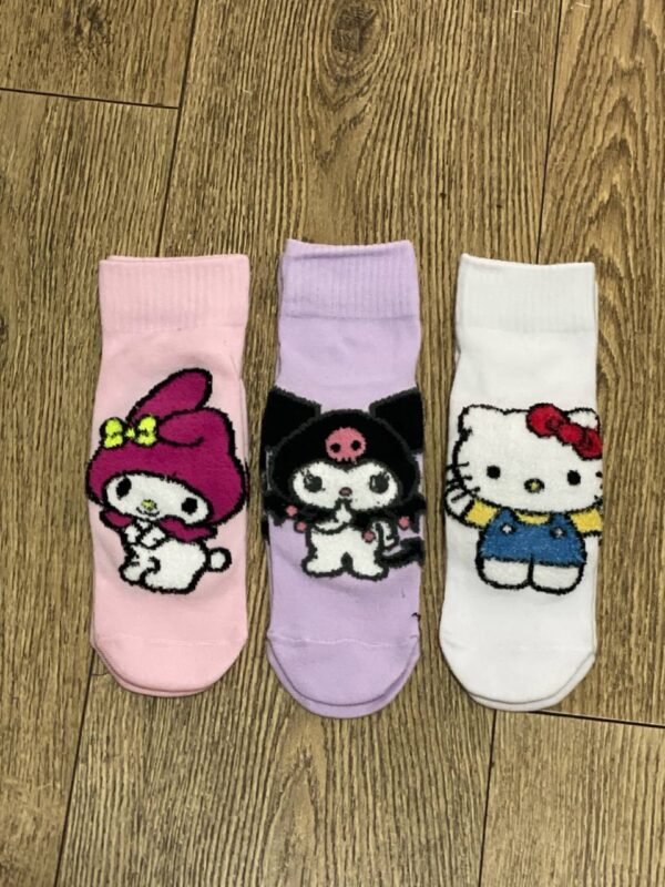 Шкарпетки жіночі короткі Primark "Kuromi"