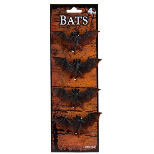 Декор на Хелловін "Кажани" 4 шт